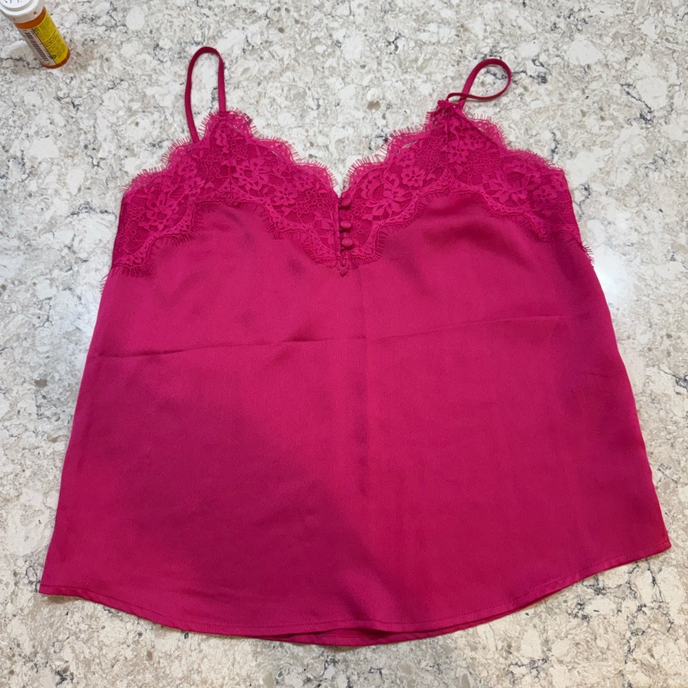 Abercrombie, silky lace tank top